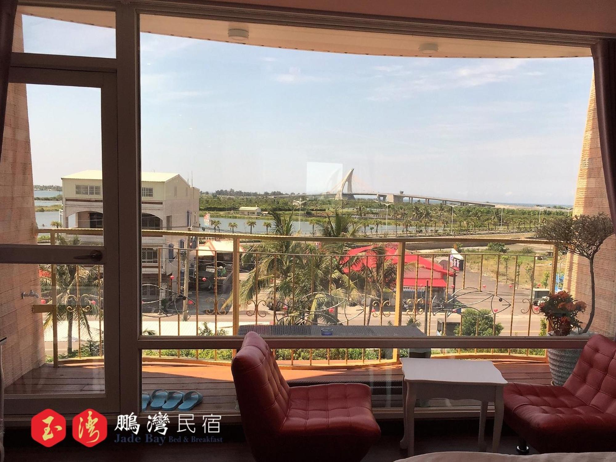 玉灣鵬灣民宿jade Bay B&B Donggang Exterior foto